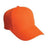 Solid Enhanced Visibility Cap Safety Orange Hats