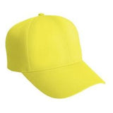 Solid Enhanced Visibility Cap Safety Yellow Hats