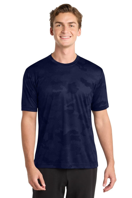 Sport - Tek ® CamoHex Tee. ST370 - Sport - Tek ST370 True Navy XS Short Sleeve T-Shirts