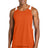 Sport - Tek ® Club Track Tank ST446 Deep Orange/ White XS Tank Tops