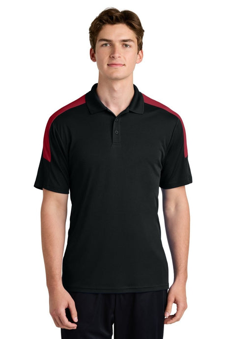 Sport - Tek ® Competitor ™ United Polo ST104 - Sport - Tek ST104 Black/ Deep Red XS Polos/Knits