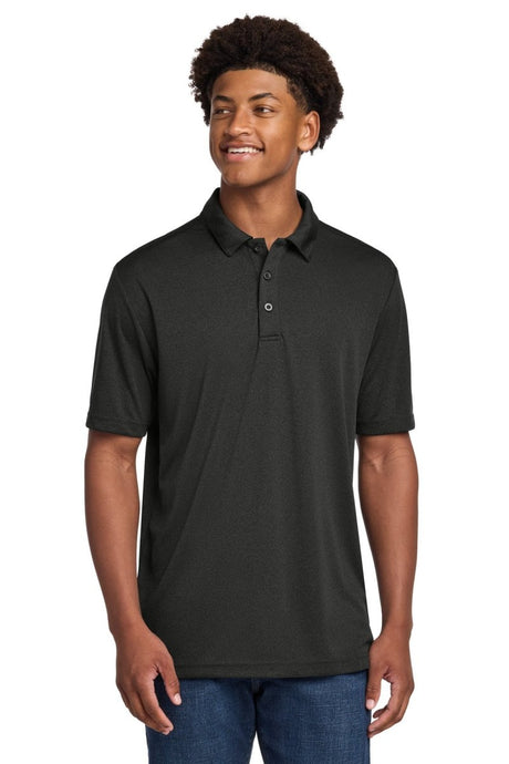 Sport - Tek ® Endeavor Polo. ST467 - Sport - Tek ST467 Black Heather XS Polos/Knits