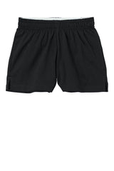 Sport - Tek ® Girls Jersey Knit Squad Short YGST311 - Sport - Tek YGST311 Black XS Bottoms