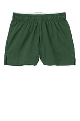 Sport - Tek ® Girls Jersey Knit Squad Short YGST311 - Sport - Tek YGST311 Forest Green XS Bottoms