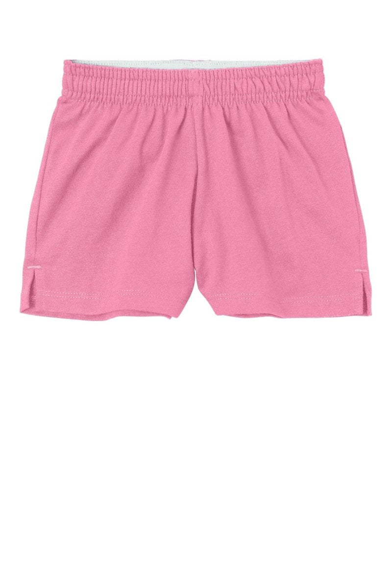 Sport - Tek ® Girls Jersey Knit Squad Short YGST311 - Sport - Tek YGST311 True Pink XS Bottoms