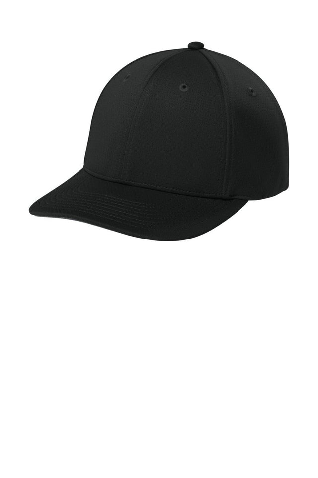 Sport - Tek ® Impact Mesh Stretch - Tek Adjustable Cap STC71 - Sport - Tek STC71 Black OSFA Caps