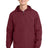 Sport - Tek JST66 Packable Anorak – Lightweight Water - Resistant Windbreaker Jacket Maroon XS Outerwear