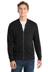Sport - Tek ® Lightweight French Terry Bomber. ST274 - Sport - Tek ST274 Black XS Outerwear