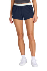 Sport - Tek LST311 Women's Jersey Knit Squad Short | Wholesale Blank Apparel True Navy XS Bottoms