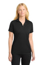 Sport - Tek LST640 Women's PosiCharge RacerMesh Polo | Wholesale Blank Performance Polos Black XS Polos/Knits