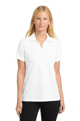 Sport - Tek LST640 Women's PosiCharge RacerMesh Polo | Wholesale Blank Performance Polos White XS Polos/Knits