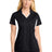 Sport - Tek LST655 Women's Side Blocked Micropique Sport - Wick Polo Black/ White XS Polos/Knits
