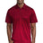 Sport - Tek ® Ombre Heather Polo. ST671 - Sport - Tek ST671 Deep Red/ Black XS Polos/Knits