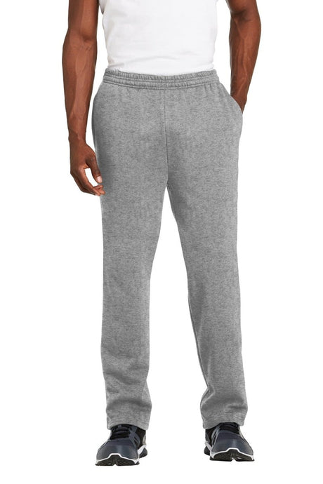 Sport - Tek ® Open Bottom Sweatpant. ST257 - Sport - Tek ST257 Vintage Heather XS Bottoms