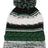 Sport - Tek ® Pom Pom Team Beanie. STC21 - Sport - Tek STC21 Forest Green/ Black/ White OSFA Beanies