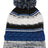 Sport - Tek ® Pom Pom Team Beanie. STC21 - Sport - Tek STC21 True Royal/ Black/ White OSFA Beanies