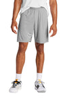 Sport - Tek ® PosiCharge ® Competitor ™ 7' Short ST349 - Sport - Tek ST349 Silver XS Shorts