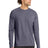 Sport - Tek ® PosiCharge ® Long Sleeve Tri - Blend Wicking Raglan Tee ST400LS - Sport - Tek ST400LS True Navy Heather XS Long Sleeve T-Shirts