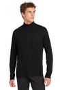 Sport - Tek ® PosiCharge ® Tri - Blend Wicking 1/4 - Zip Pullover. ST407 - Sport - Tek ST407 Black Triad Solid XS Sweatshirts/Fleece