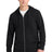 Sport - Tek ® PosiCharge ® Tri - Blend Wicking Fleece Full - Zip Hooded Jacket ST293 - Sport - Tek ST293 Black Triad Solid XS Jackets