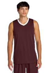 Sport - Tek ® Rival Basketball Rev Jersey ST900 - Sport - Tek ST900 Maroon/ White XS Jerseys