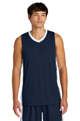 Sport - Tek ® Rival Basketball Rev Jersey ST900 - Sport - Tek ST900 True Navy/ White XS Jerseys