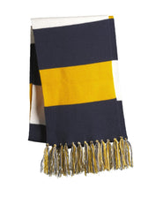 Sport - Tek ® Spectator Scarf. STA02 - Sport - Tek STA02 True Navy/ Gold/ White OSFA Accessories