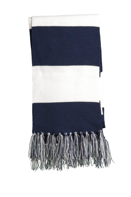 Sport - Tek ® Spectator Scarf. STA02 - Sport - Tek STA02 True Navy/ White OSFA Accessories