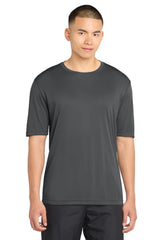 Sport - Tek ST350 PosiCharge Competitor Tee | Lightweight Moisture - Wicking Performance T-Shirt Iron Grey XS Short Sleeve T-Shirts