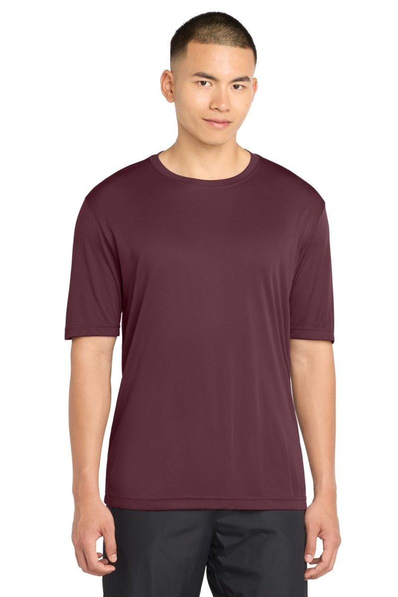 Sport - Tek ST350 PosiCharge Competitor Tee | Lightweight Moisture - Wicking Performance T-Shirt Maroon XS Short Sleeve T-Shirts