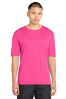 Sport - Tek ST350 PosiCharge Competitor Tee | Lightweight Moisture - Wicking Performance T-Shirt Neon Pink XS Short Sleeve T-Shirts