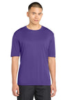 Sport - Tek ST350 PosiCharge Competitor Tee | Lightweight Moisture - Wicking Performance T-Shirt Purple XS Short Sleeve T-Shirts