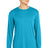 Sport - Tek ST350LS Long Sleeve PosiCharge Competitor Tee Atomic Blue XS Short Sleeve T-Shirts