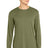 Sport - Tek ST350LS Long Sleeve PosiCharge Competitor Tee Olive Drab Green XS Short Sleeve T-Shirts