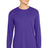 Sport - Tek ST350LS Long Sleeve PosiCharge Competitor Tee Purple XS Short Sleeve T-Shirts