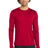 Sport - Tek ST420LS Posi - UV Pro Long Sleeve Tee | UPF 50 Sun Protection Performance Shirt Deep Red XS Long Sleeve T-Shirts