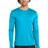 Sport - Tek ST420LS Posi - UV Pro Long Sleeve Tee | UPF 50 Sun Protection Performance Shirt Sapphire XS Long Sleeve T-Shirts