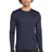 Sport - Tek ST420LS Posi - UV Pro Long Sleeve Tee | UPF 50 Sun Protection Performance Shirt True Navy XS Long Sleeve T-Shirts