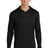 Sport - Tek ST420LSH Posi - UV Pro Long Sleeve Hoodie Black XS Performance Hoodies