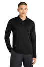 Sport - Tek ST520LS Posi - UV Pro Long Sleeve Polo Black XS Polos/Knits