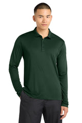 Sport - Tek ST520LS Posi - UV Pro Long Sleeve Polo Forest Green XS Polos/Knits