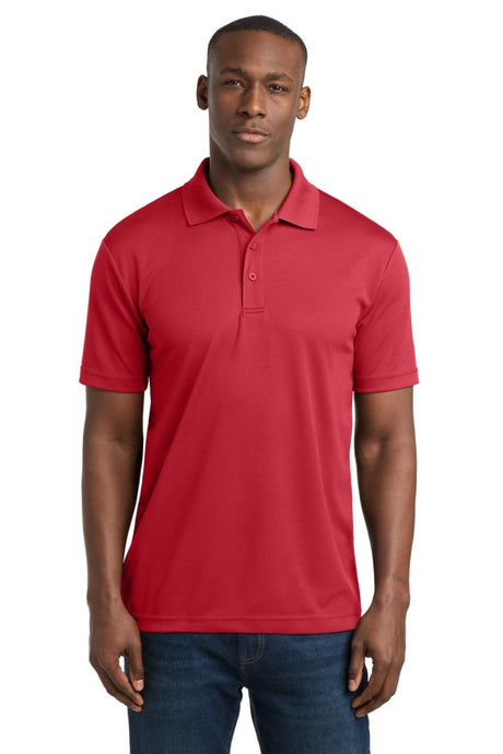 Sport - Tek ST640 PosiCharge RacerMesh Polo | Moisture - Wicking Performance Polo True Red XS Polos/Knits