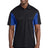 Sport - Tek ST655 Side Blocked Micropique Sport - Wick Polo Black/ True Royal XS Polos/Knits
