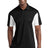 Sport - Tek ST655 Side Blocked Micropique Sport - Wick Polo Black/ White XS Polos/Knits