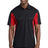 Sport - Tek ® Tall Side Blocked Micropique Sport - Wick ® Polo. TST655 - Sport - Tek TST655 Black/ True Red LT Polos/Knits