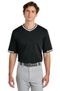 Sport - Tek ® Tough Mesh V - Neck Baseball Jersey ST221 - Sport - Tek ST221 Black XS Jerseys