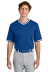 Sport - Tek ® Tough Mesh V - Neck Baseball Jersey ST221 - Sport - Tek ST221 True Royal XS Jerseys