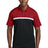 Sport - Tek ® UV Micropique Colorblock Polo ST741 - Sport - Tek ST741 Deep Red/ Black/ White XS Polos/Knits