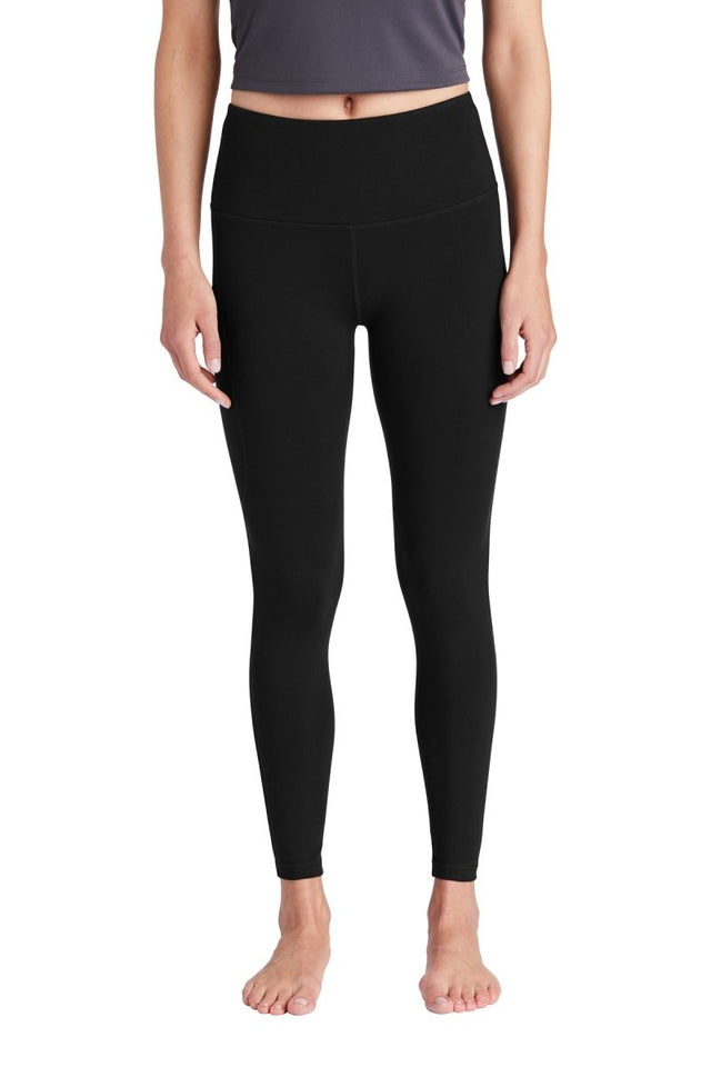 Sport - Tek ® Women's High Rise 7/8 Legging LPST891 - Sport - Tek LPST891 Black XS Activewear
