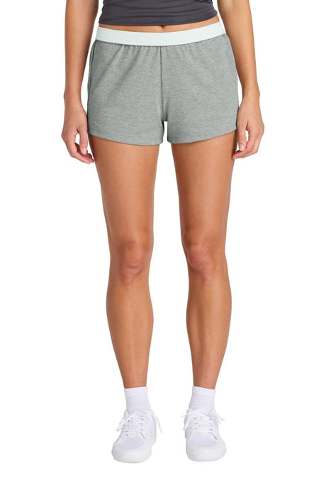 Sport - Tek ® Women's Jersey Knit Squad Short LST311 - Sport - Tek LST311 Heather Grey XS Bottoms